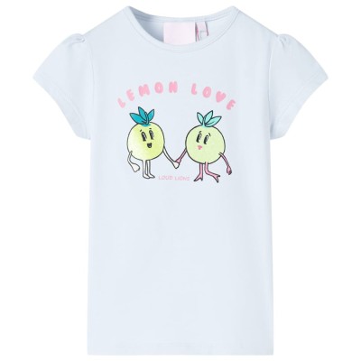 Tricou pentru copii, albastru deschis, 104 foto