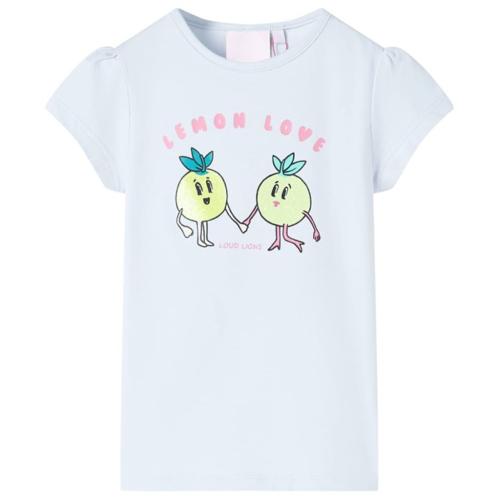 Tricou pentru copii, albastru deschis, 104