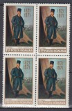 ROMANIA 1971 LP 753 -150 ANI DE LA MOARTEA LUI TUDOR VLADIMIRESCU BLOC DE 4 MNH