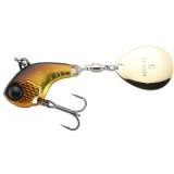 Spinner Deracoup 3/4oz Silver Powder Gold&amp;Black