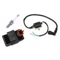 CDI + Bobina Inductie + Bujie D8TC ATV 70cc 90cc