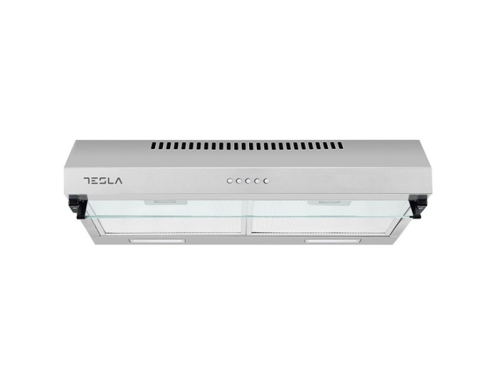 Hota traditionala Tesla DB601AX, 3 trepte, 60cm350m3/h, LED 2x2W, 2 motoare,