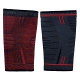 Cumpara ieftin Set 2 genunchiere Surpown, marime M, negru, rosu, textil