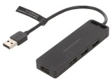 Hub USB 2.0 cu 4 Porturi Negru, Vention