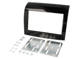 Cadru radio Fiat 2 DIN negru lucios