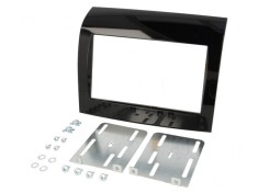 Cadru radio Fiat 2 DIN negru lucios foto