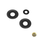 Geam Camera Spate Xiaomi Redmi Note 12 4G Wide + UltraWide + Macro Negru