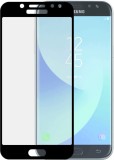 Folie Sticla 3D Case Friendly Samsung Galaxy J7 2017, Negru, Protectie Ecran 10H