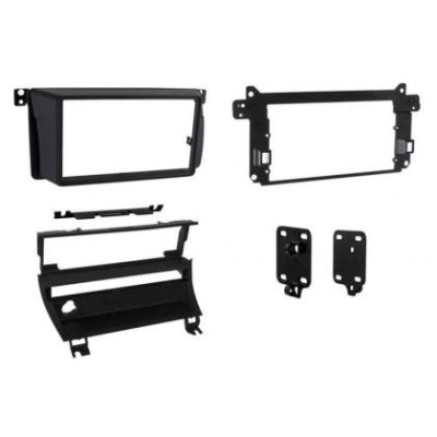 Connects2 CT23BM11L kit rama 2DIN BMW Seria 3 E46 butoane panglica CarStore Technology foto