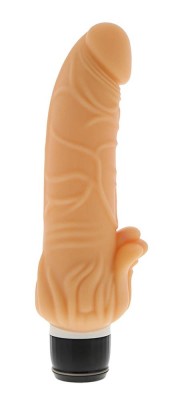 Vibrator Realistic Silicone Classic, Nude, 18 cm foto