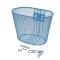 Cos fata biciclete copii, culoare albastru, 25x17x15 cm Cod:AWR1964BL