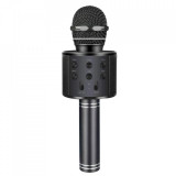 Cumpara ieftin Microfon karaoke cu baterii, Negru