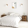 VidaXL Noptiere, 2 buc., stejar afumat, 40x40x50 cm, lemn prelucrat