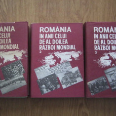 Stefan Pascu - Romania in anii celui de-al doilea razboi mondial 3 volume