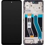 Display cu Touchscreen Motorola Moto G62 5G, cu Rama, Negru, Service Pack 5D68C20934