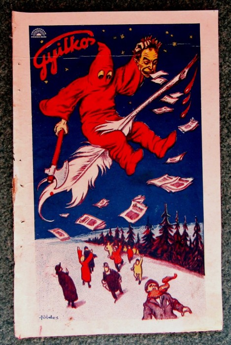 Lacul Rosu - Lacul ucigas.Cromolitografie Imre Földes Feld Oradea 1923. Rara. Lacul Rosu - Lacul ucigas.Cromolitografie Imre Földes Feld Oradea 1923. Rara.