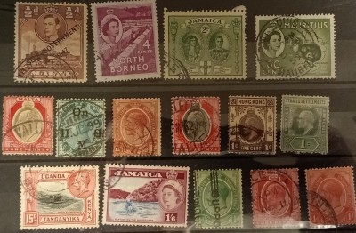 COLONII BRITANICE--&amp;#039;&amp;#039;LOT-16- Val diferite div tari&amp;#039;&amp;#039; ,F VECHI&amp;#039;&amp;#039;--Stampil,MH,NESTAMPIL.-VEZI SCAN foto