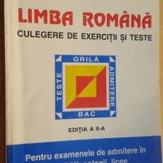 Limba romana culegere de exercitii si teste- Elena Rudica, Mari8a Trandafir