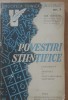 POVESTIRI STIINTIFICE, Ion Ionescu, 1941, Editura Universul, 270 Pagini, Carte Veche