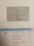 Romania 1860 - Scrisoare circulata BARLAD-IASI
