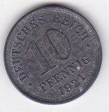 Germania 10 PFENNIG 1921