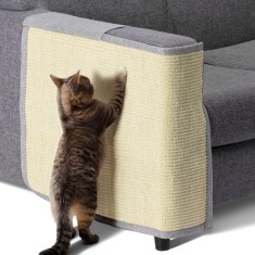 Protectie impotriva zgarieturilor pentru Pisici, 50x70 cm, Sisal, Multicolor, 47363.19.25