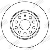 JURID 562258JC Disc frana