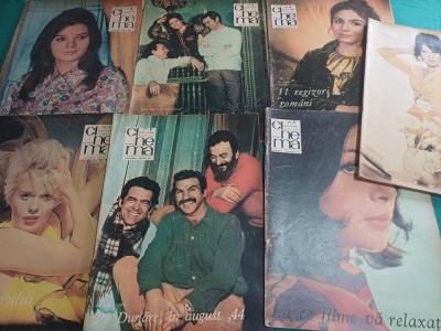 LOT 9 REVISTE CINEMA - ANUL 1969 * 41 foto
