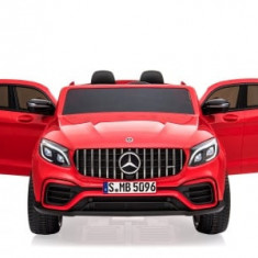 Masinuta electrica Mercedes GLC63s AMG 4x4180W 12V 14Ah XXL PREMIUM, culoare Rosu