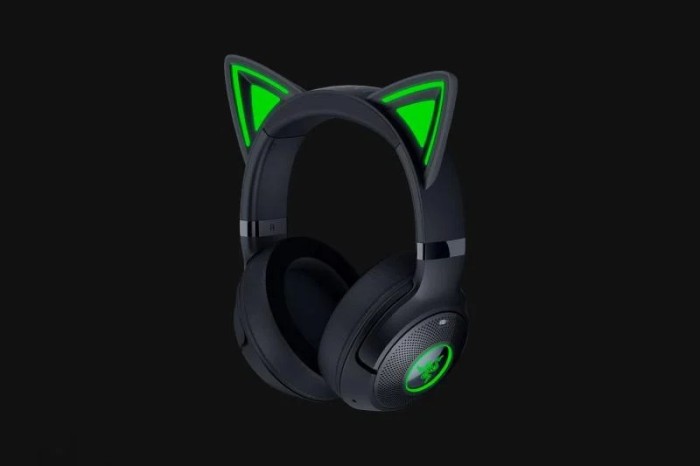 Casti Razer Kraken Kitty V2 Bluetooth 5.2Quartz Edition, interfata USB-