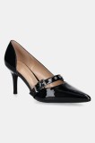 Answear Lab pantofi cu toc culoarea negru