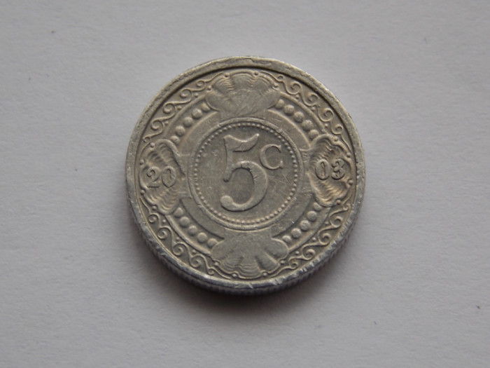 5 CENTS 2003 ANTILELE OLANDEZE