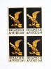 4 timbre SUA Statele Unite bloc de 4 val. MNH 1968 Register and Vote 6 cents, Nestampilat