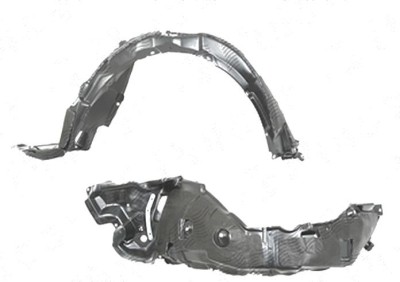 Carenaj aripa interioara, aparatori noroi Lexus Is (Xe2), 11.2005-03.2009, fata, Stanga, polipropilena + polietilena; cu spuma antizgomot foto