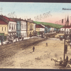 4883 - SIGHET, Maramures, Market, Romania - old postcard - unused