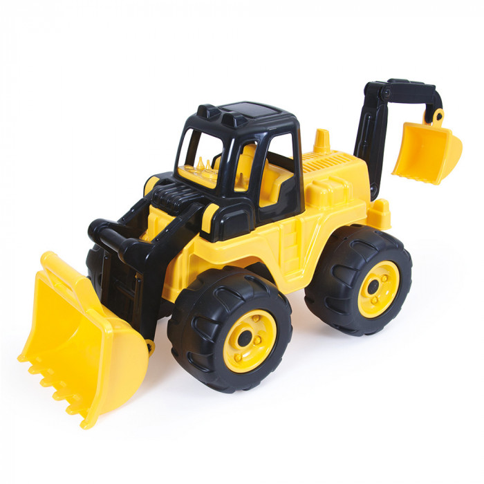 Buldozer cu excavator, 39&times;122,5&times;38 cm &ndash; Dolu