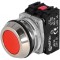 Comutator acționat prin apăsare 30mm 1NC 1NO