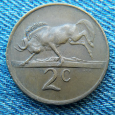 2n - 2 Cents 1977 Africa de Sud