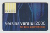 bnk card Cartele telefonice - Lithuania - Business of Business 2000 - Col:LT-LTV-C017