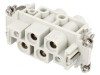 Conector HDC Inserturi Contact Mamă 4P 80A