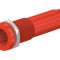 Soclu Banană 4mm 10A 1kV Roșu Aurit