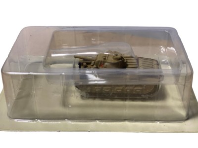 Macheta tanc metal scara 1:60 model 17 foto