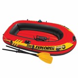 Barca gonflabila Intex Explorer, pentru 2 persoane, 196 x 102 x 33 cm