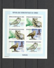 DR CONGO 2003 FAUNA PASARI DE PRADA NEDANTELAT - COTA MICHEL 50 EURO foto