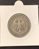 Moneda 5 reichsmark 1936 A argint Paul von Hindenburg