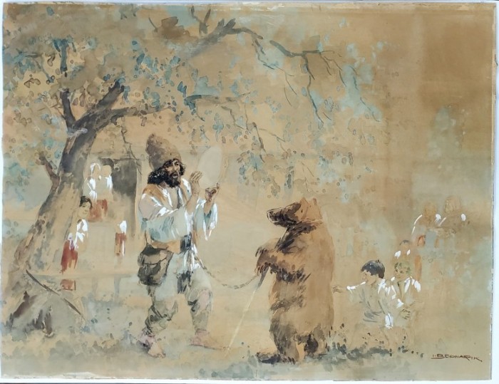 Ignat Bednarik (1882-1963) - Dansul ursului