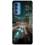 Husa compatibila cu Motorola G20 model Car streak, Silicon, TPU, Viceversa, Transparent, Carcasa