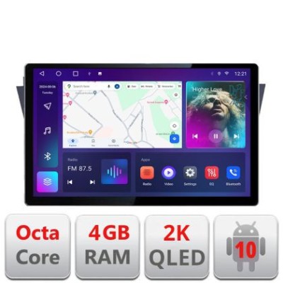 Navigatie Mazda 5 Edotec 4+32 2K 13 inch qled android 4G DSP gps internet Kit-117 CarStore Technology foto