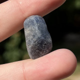 Safir albastru cristal natural unicat c38, Stonemania Bijou
