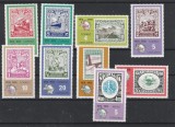 Nicaragua 1974-Centenar U.P.U.,serie 9 valori,dantelate,MNH,Mi.1787-1795, Organizatii internationale, Nestampilat